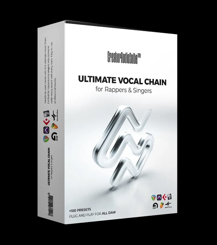 Ultimate Vocal Chain™ for Rappers & Singers software box